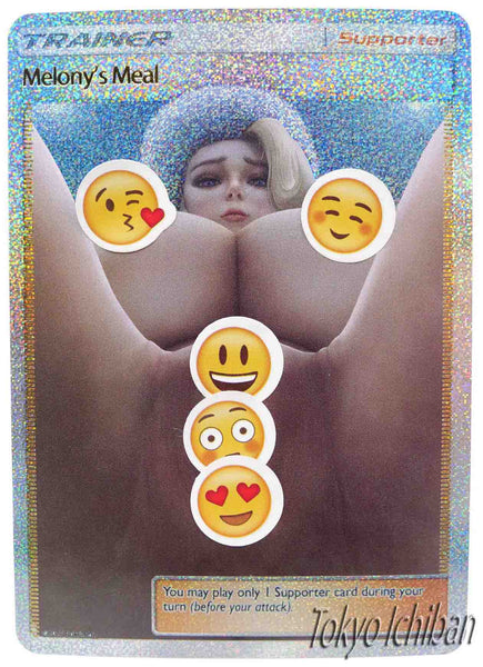 Pokémon Sexy Card Melony Trainer Hentai Nude Naked #8