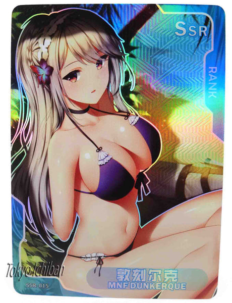 Hot Tube Card Azur Lane MNF Dunkerque SSR-015
