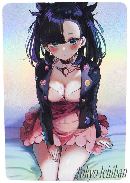 Pokémon Sexy Card Marnie Trainer Pocket Monster