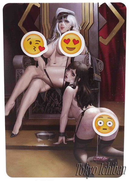 Card E-Hentai Final Fantasy XIV Angelise Reiter & Gaia