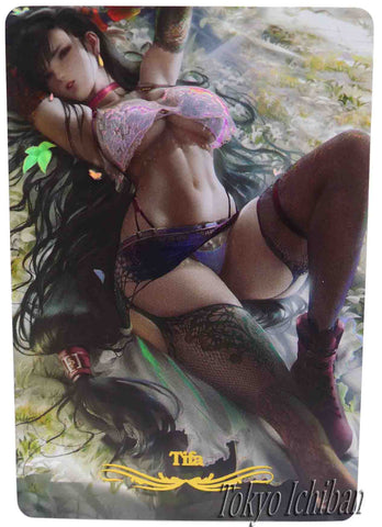 Sexy Card Tifa Lockhart Final Fantasy 7 Soft Edition