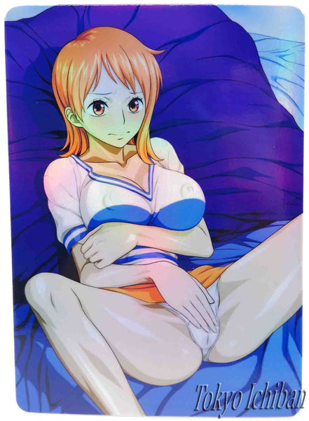 One Piece Sexy Card Nami Hot Art