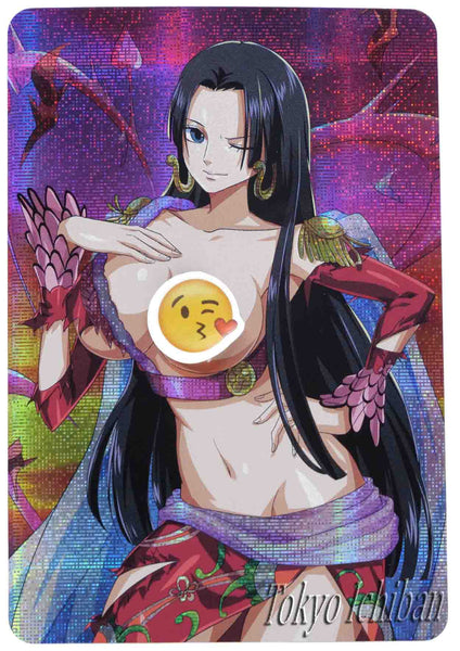 sexy card one piece adventure boa hancock