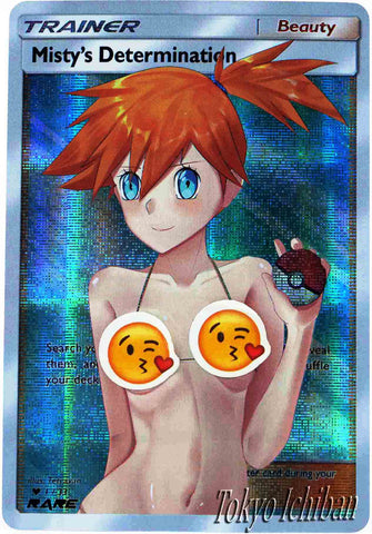 sexy card pokemon trainer 1 misty