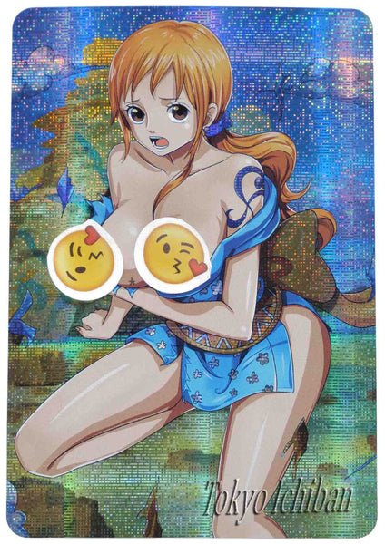 sexy card one piece adventure nami