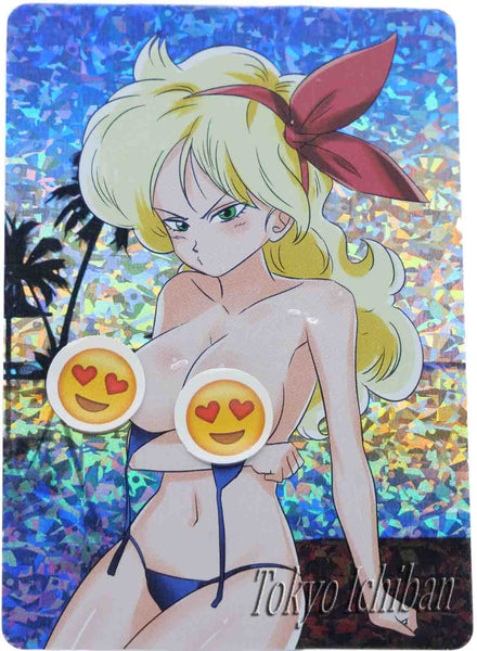 Dragon Ball Z Sexy Card Evil Lunch Summer Beach Edition