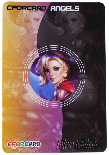 Overwatch Sexy Card Mercy Halloween Witch ACG Edition