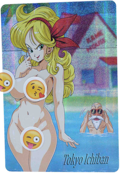 Dragon Ball Z Sexy Card Evil Lunch Kame House Naked Edition