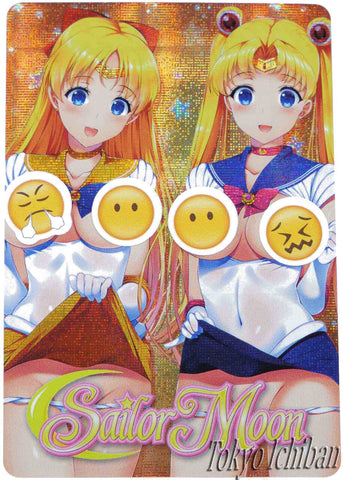 Sailor Moon Sexy Card Minako Aino & Tsukino Usagi
