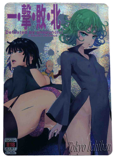 One Punch Man Sexy Card Fubuki & Tatsumaki & Saitama