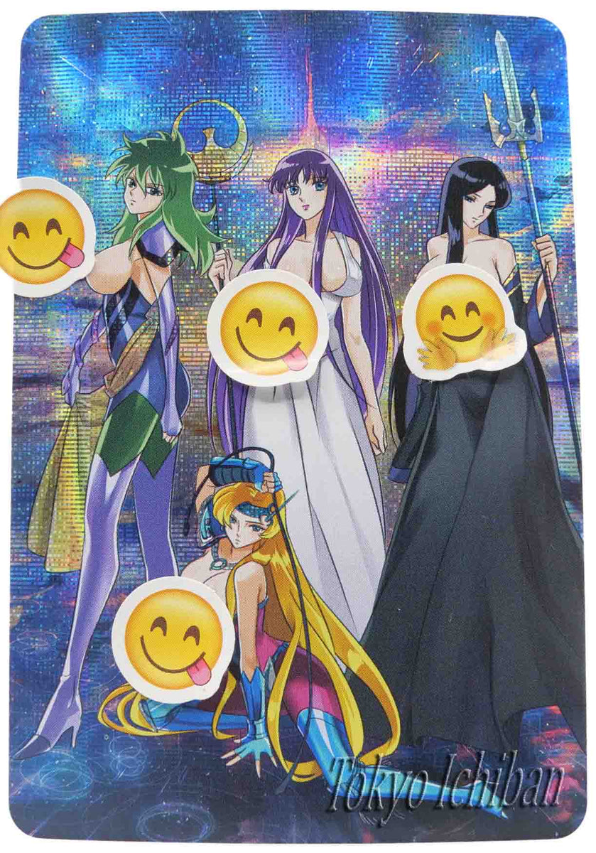 Saint Seiya Sexy Card Ophiuchus Shaina & Chameleon June