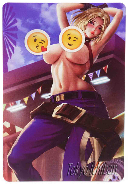 card acg beauty 1 the king of fighters blue mary