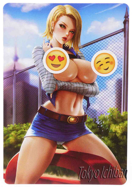 card acg beauty 1 dragon ball z android 18