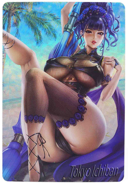 sexy card acg beauty 1 fate grand order murasaki shikibu
