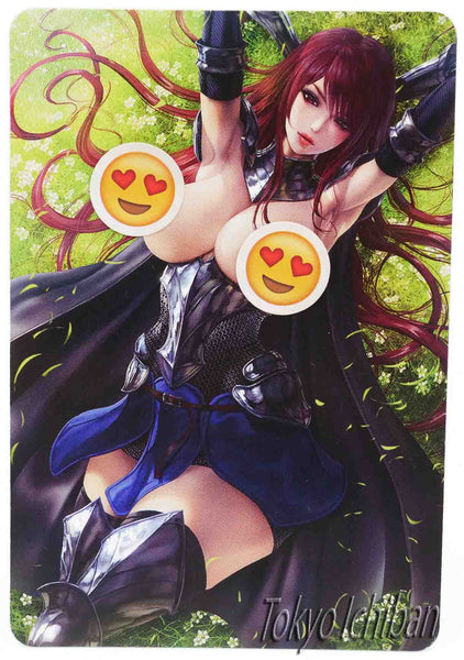 card acg beauty 1 fairy tail erza scarlet