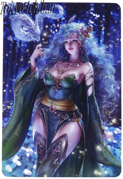 card acg embossed final fantasy 4 rydia