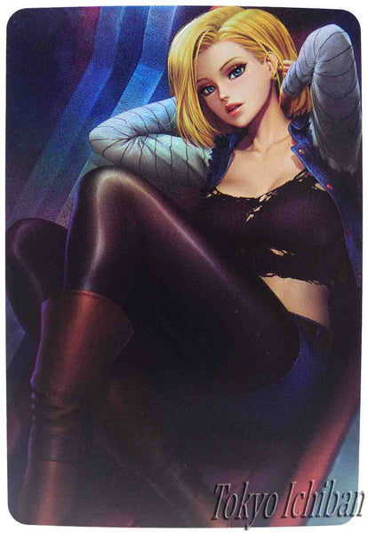 card acg beauty 0 dragon ball z android 18