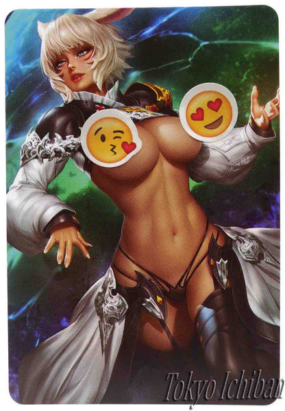 sexy card acg beauty 0 final fantasy 14 yshtola rhul