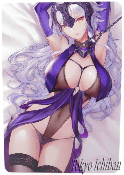 Avenger Fate Grand Order Card Jeanne Alter Metallic Effects