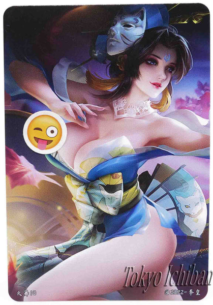 Fatal Fury SNK Card Mai Shiranui Metallic Effects 1/9