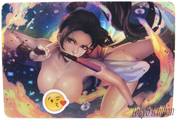Fatal Fury SNK Sexy Card Mai Shiranui Metallic Effects 7/9