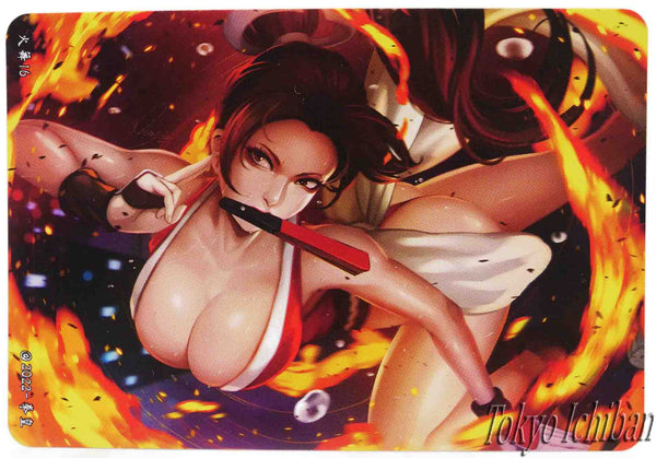 Fatal Fury SNK Card Mai Shiranui Metallic Effects 7/9