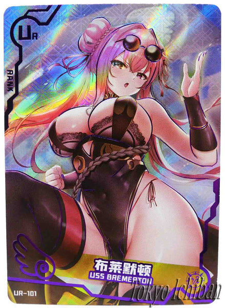 Doujin Card Azur Lane USS Bremerton Bikini Goddess Story UR-101