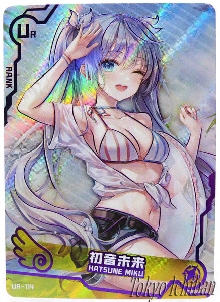 Doujin Card Diva Hatsune Miku Bikini Goddess Story UR-114