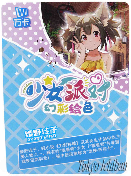 Card Sword Art Online SAO Ayano Keiko SSR-131 Media 1 of 2