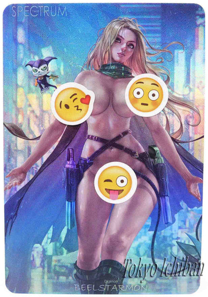 Digimon Sexy Card Beelstarmon Orica Edition