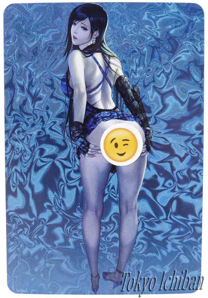 Sexy Card Final Fantasy VII Tifa Lockhart Hentai