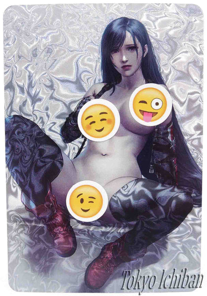 Sexy Card Final Fantasy VII Remake Tifa Lockhart Hentai