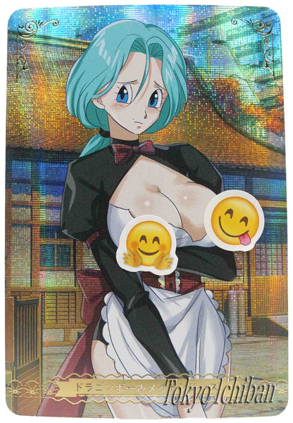 sexy card bulma maid cafe