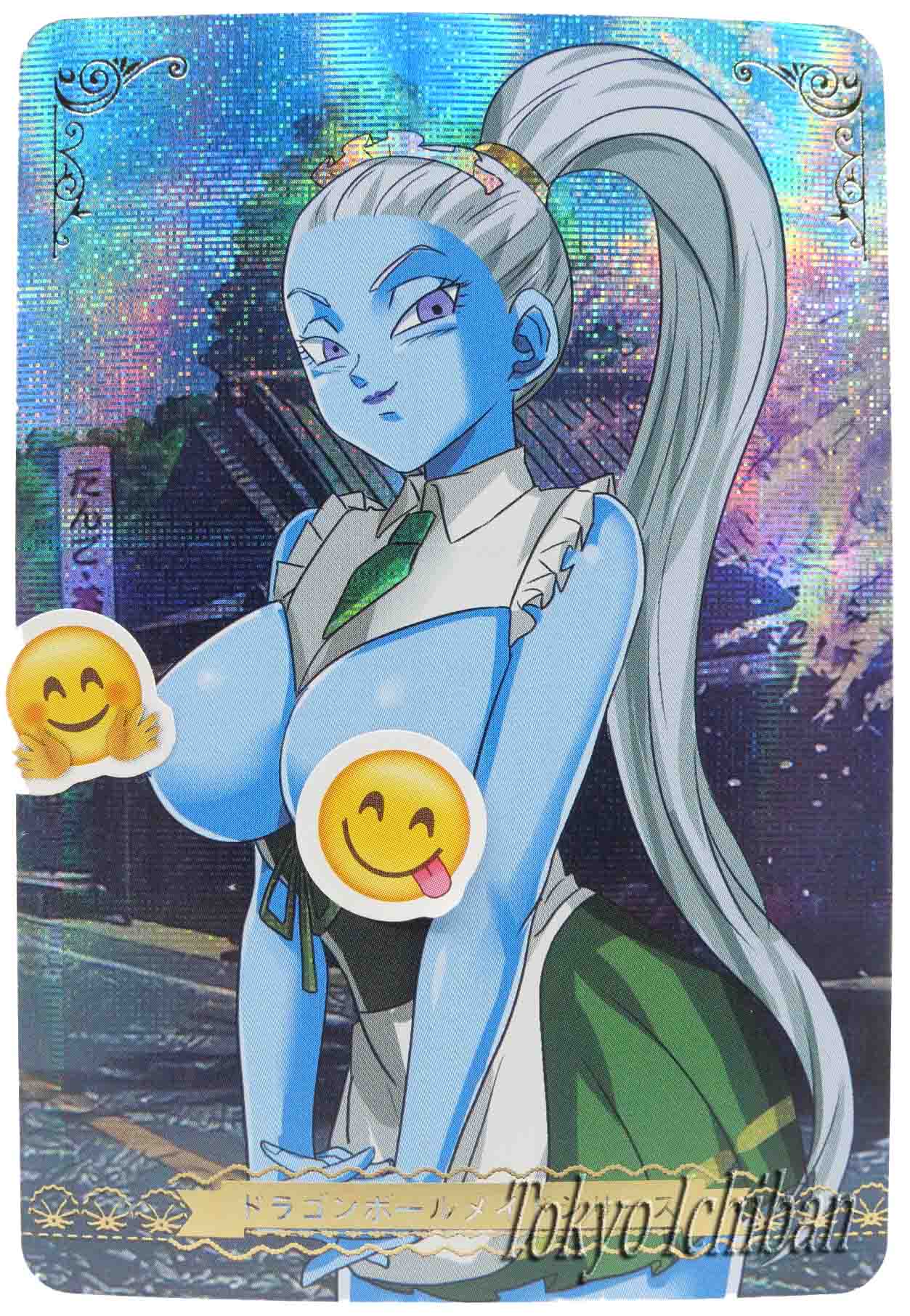 Dragon Ball Z Sexy Card Vados Maid's Outfit Edition