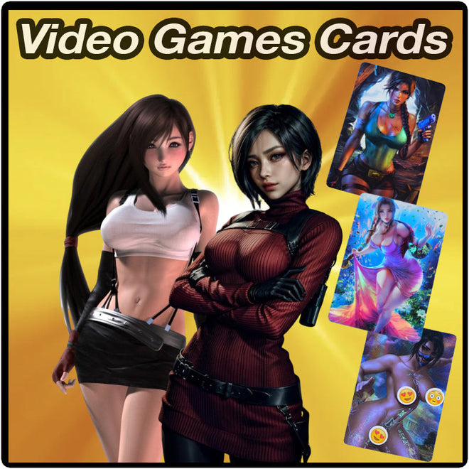 Video Game Sexy Cards