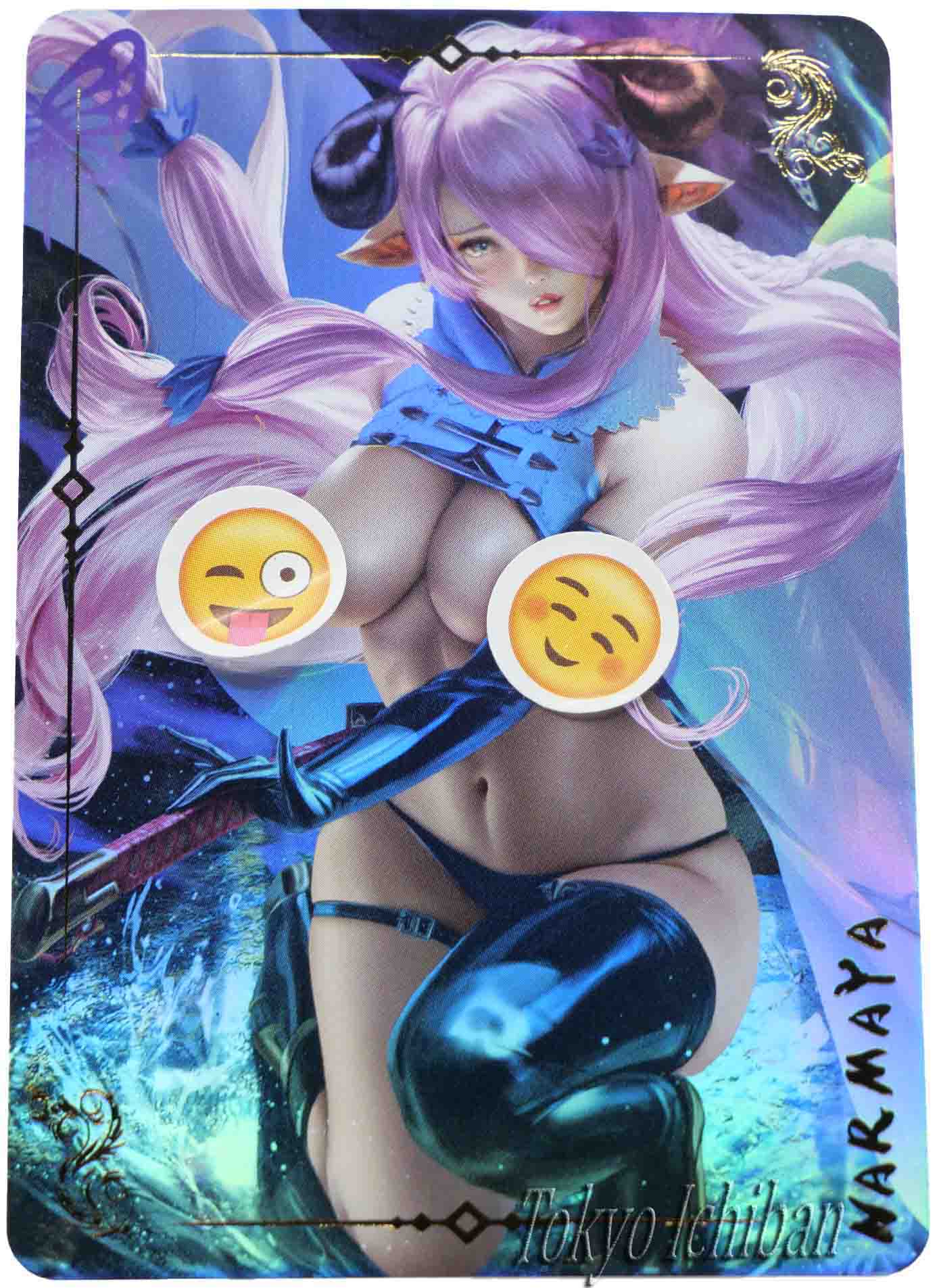 Sexy Card Granblue Fantasy Narmaya Limited Edition Ecchi