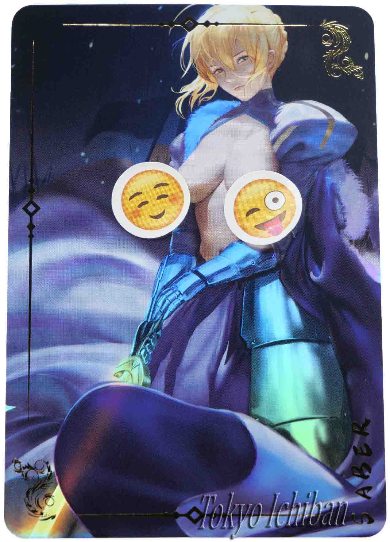 Sexy Card Fate Stay Night Saber Limited Edition Ecchi