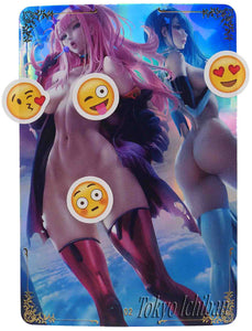 Sexy Card Darling In The Franxx Zero Two & Ichigo Limited Edition