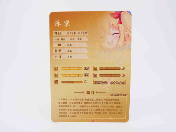 Example Of Card 2 Other Side