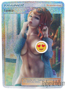 Pokémon Sexy Card Sonia Trainer Hentai Nude Naked #2