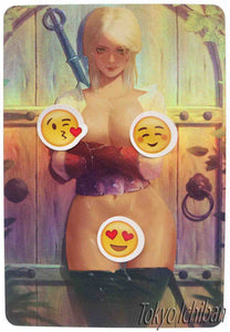 Sexy Card The Witcher 3 Ciri Fanmade