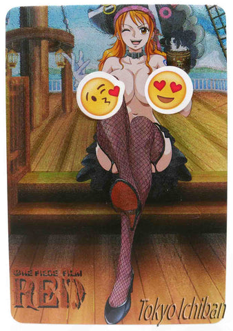 One Piece Film Red Sexy Card Nami Fanmade