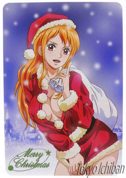 One Piece Card Nami Christmas Fanmade