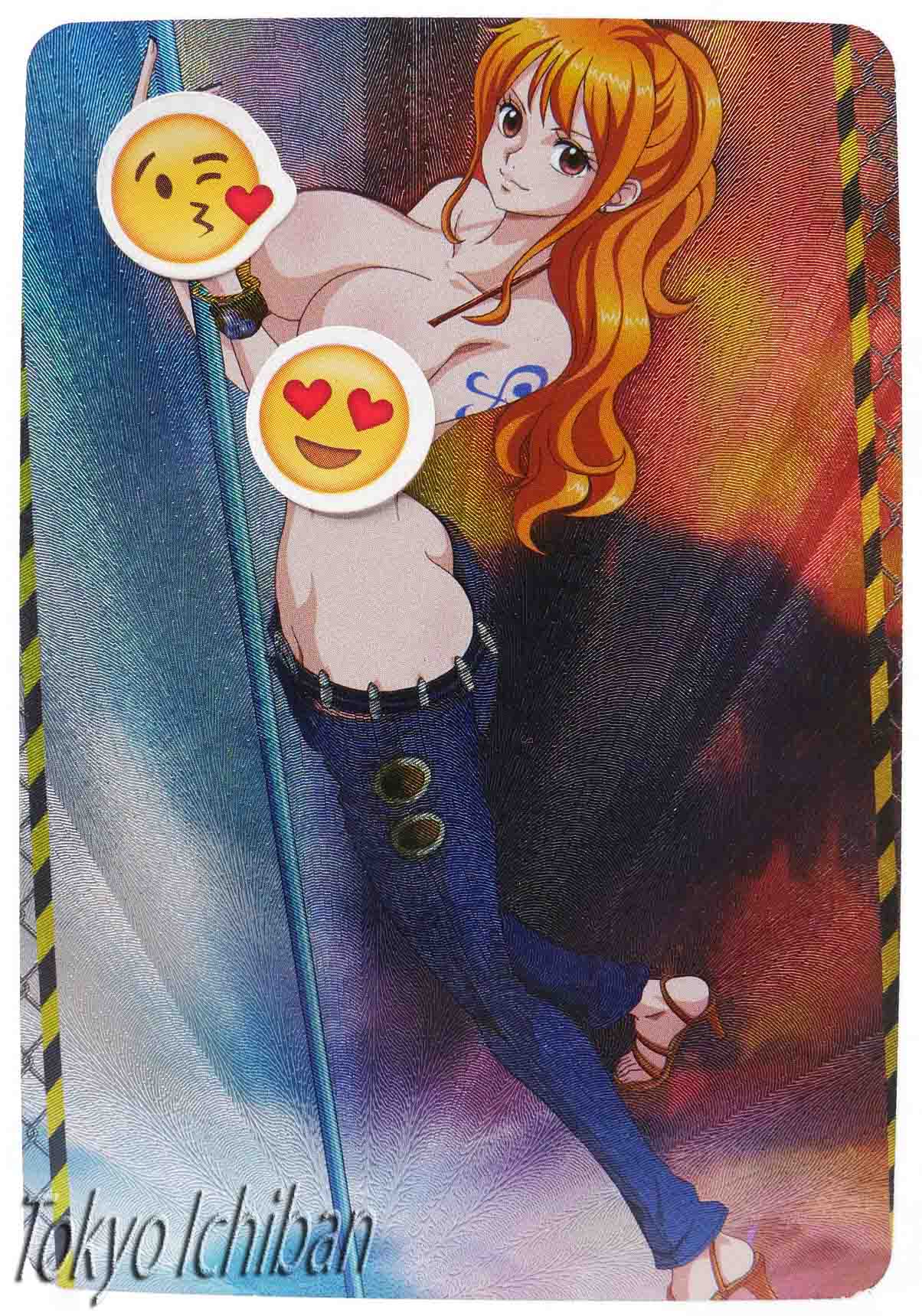 One Piece Sexy Card Nami Fanmade