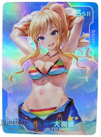 Hot Tube Card The Idol@Master Yui Ootsuki SSR-012