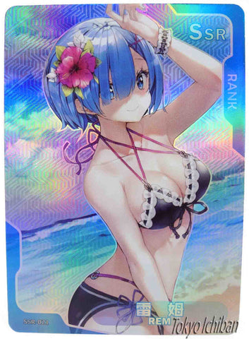 Hot Tube Card Re:Zero Rem SSR-021