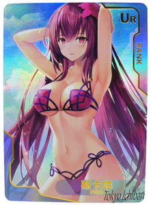 Hot Tube Card Fate Grand Order Scathach UR-028