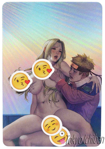 Sexy Card Ecchi Naruto & Tsunade Hentai