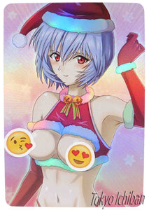 Evangelion Ecchi Card Rei Ayanami