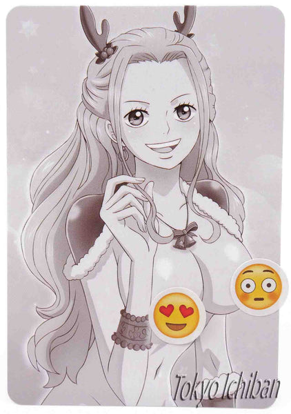 One Piece Echi Card Nefertari Vivi Cosplay Xmas